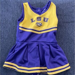 LSU 12-18m cheerleader outfit